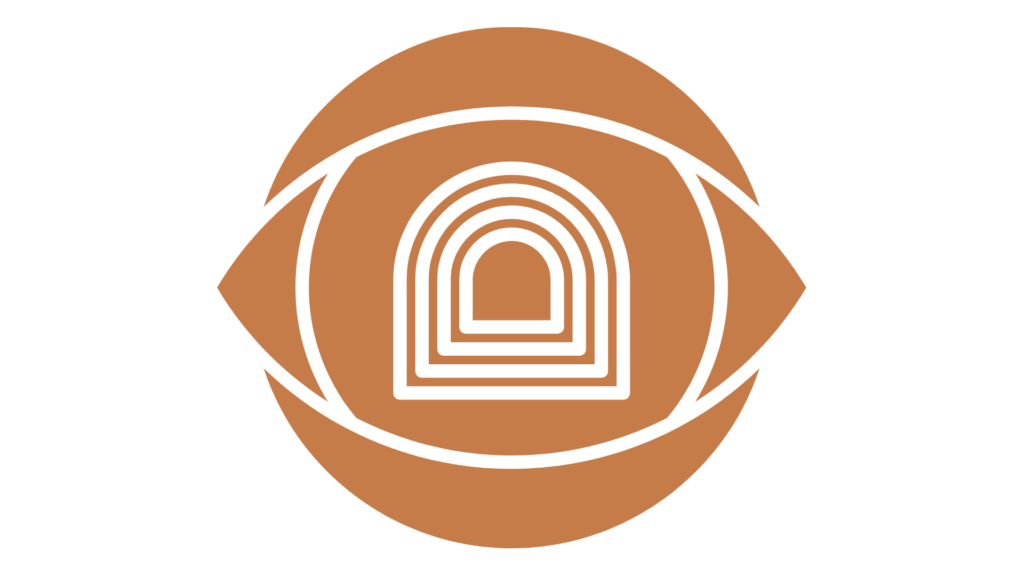 en tegning som repræsenterer Tunnelsyn